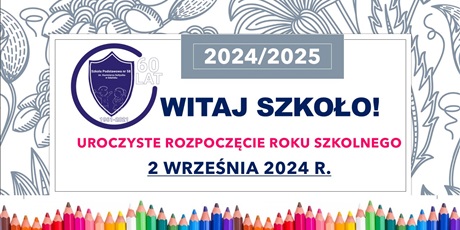 WITAJ SZKOŁO!