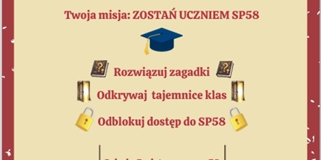Zapraszamy do SP 58 w Gdańsku!