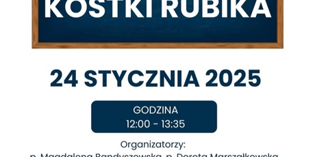 Konkurs układania kostki Rubika