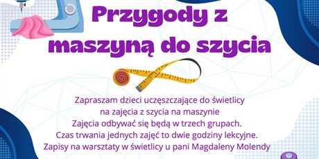 Przygody z maszyną do szycia