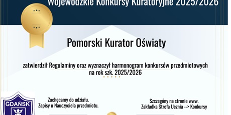 Wojewódzkie Konkursy Kuratoryjne 2025/2026